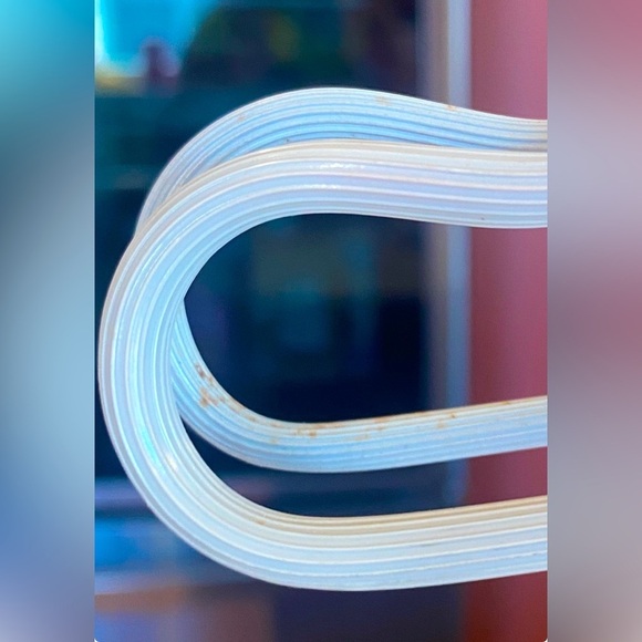 2 Piece: LOUIS VUITTON Gold Tone & Gray Retractable Hangers, EUC - Picture 10 of 13